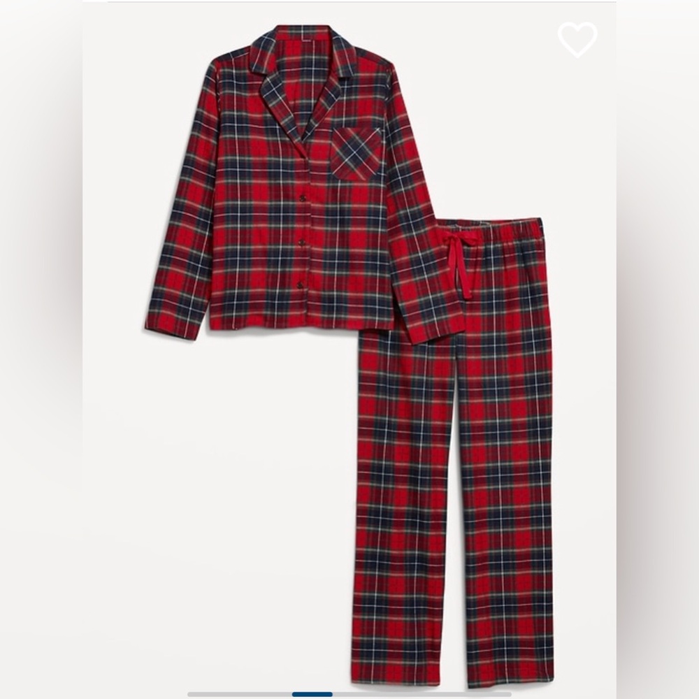 Women’s Flannel Pajama set 2x,3x,4x